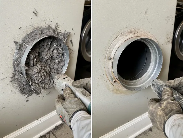 Professional clogged vent cleaning by Monrovia Dryer Vent Cleaning in Monrovia