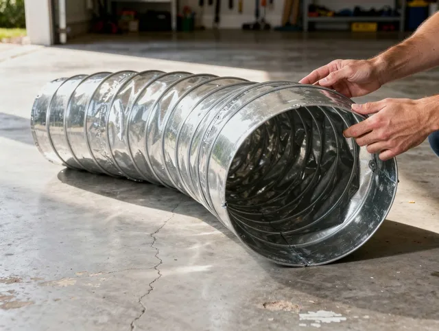 Monrovia Dryer Vent Cleaning specialist using advanced equipment for thorough duct cleaning in Monrovia