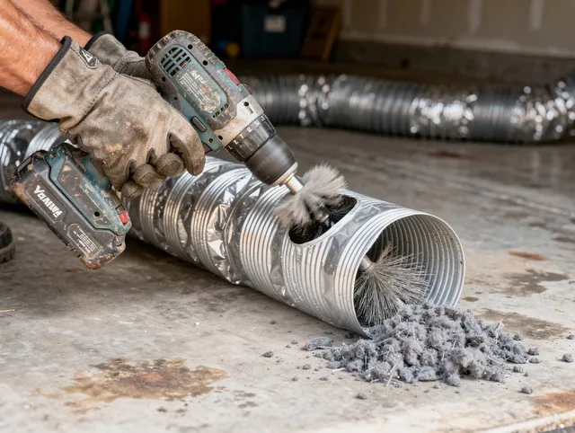 Professional duct cleaning by Monrovia Dryer Vent Cleaning in Monrovia